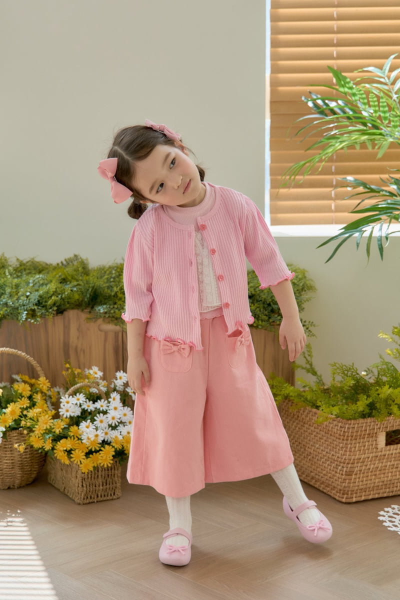 Jazz - Korean Children Fashion - #minifashionista - Ribbon Pocket Pants - 9