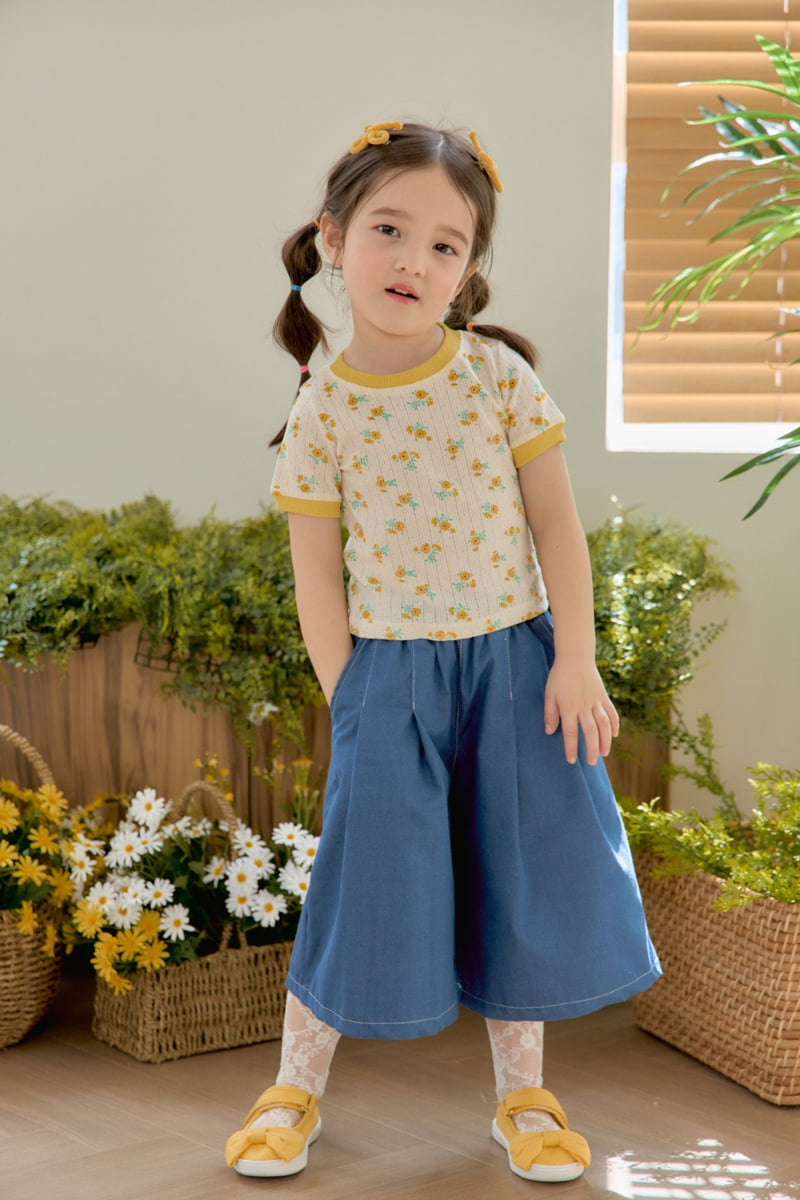 Jazz - Korean Children Fashion - #minifashionista - Button Pleated Jeans - 7