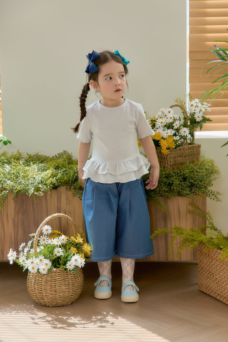 Jazz - Korean Children Fashion - #magicofchildhood - Sparkly Cancan Blouse Tee - 4