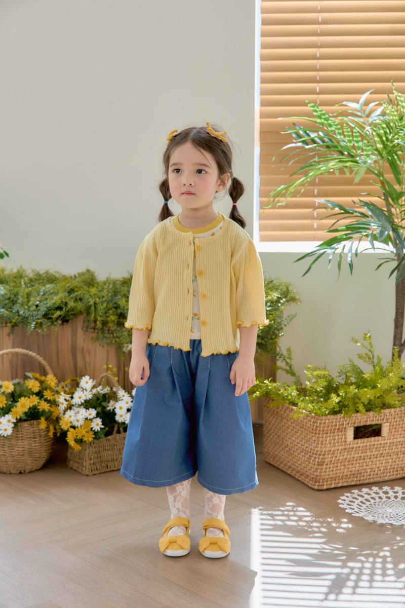 Jazz - Korean Children Fashion - #prettylittlegirls - Button Pleated Jeans - 8