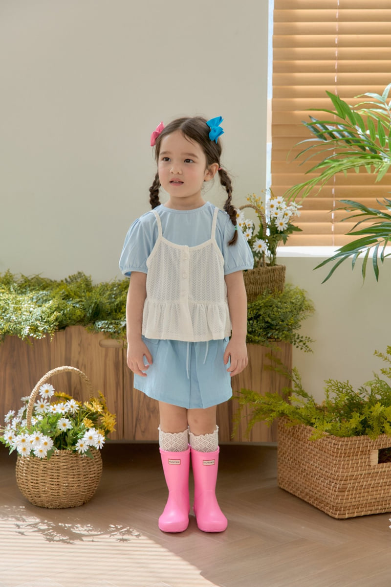 Jazz - Korean Children Fashion - #prettylittlegirls - Bustier Blouse Tee - 7