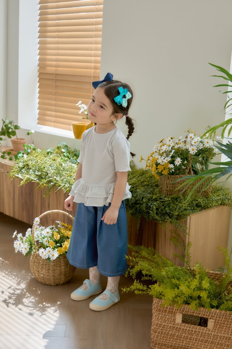 Jazz - Korean Children Fashion - #prettylittlegirls - Sparkly Cancan Blouse Tee - 5