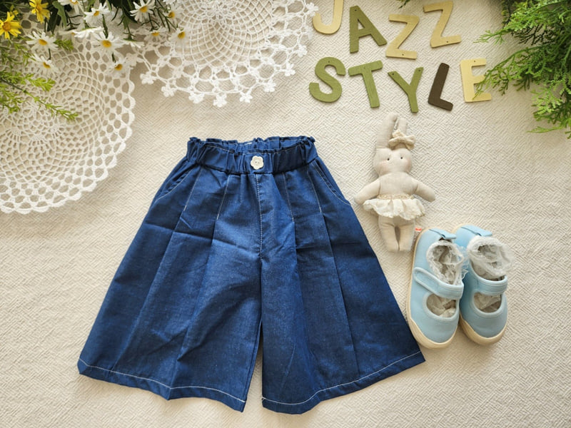 Jazz - Korean Children Fashion - #stylishchildhood - Button Pleated Jeans - 11