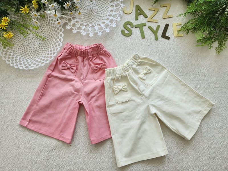 Jazz - Korean Children Fashion - #todddlerfashion - Ribbon Pocket Pants - 11