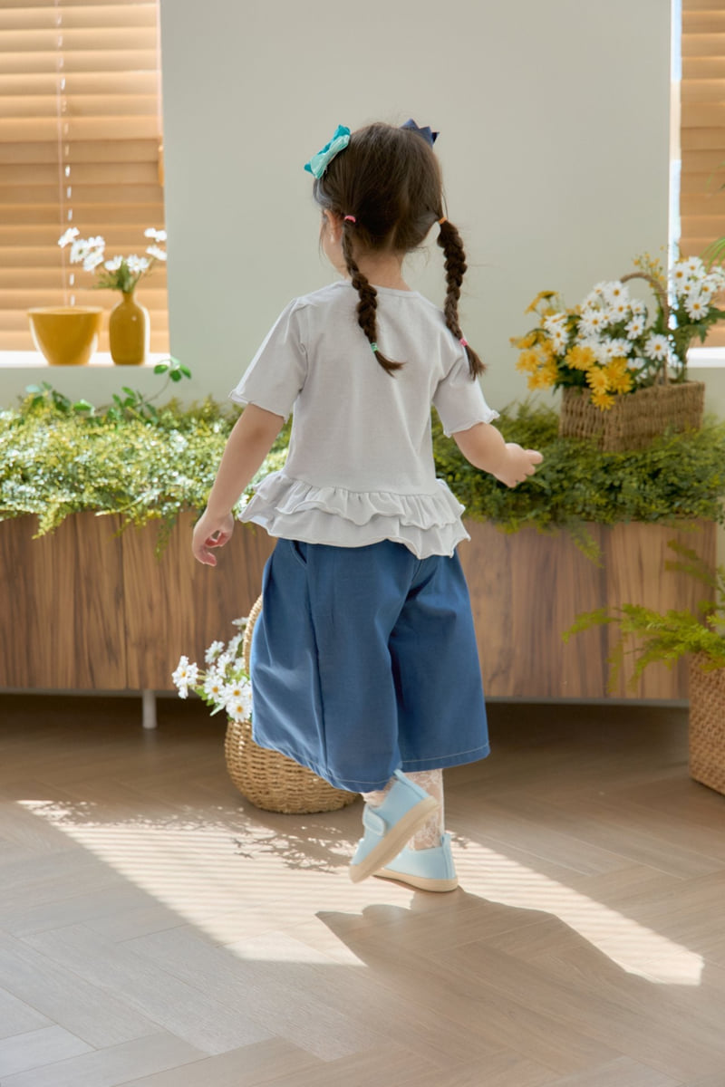 Jazz - Korean Children Fashion - #toddlerclothing - Button Pleated Jeans - 10