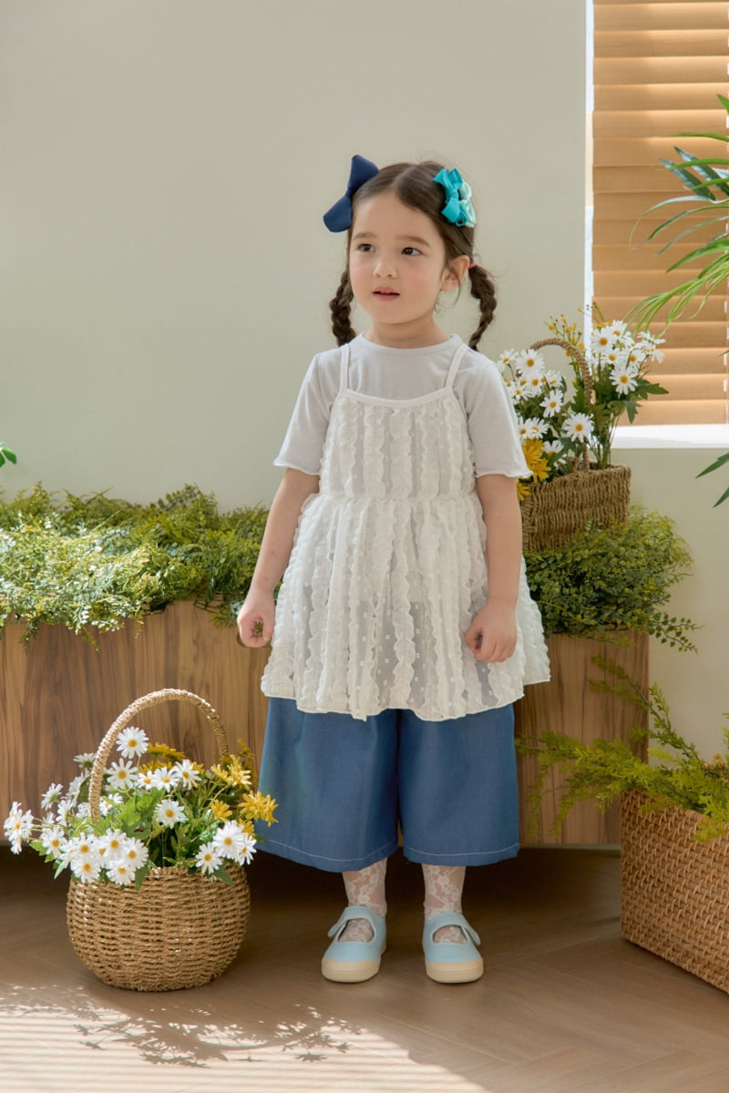 Jazz - Korean Children Fashion - #toddlerclothing - Sparkly Cancan Blouse Tee - 7