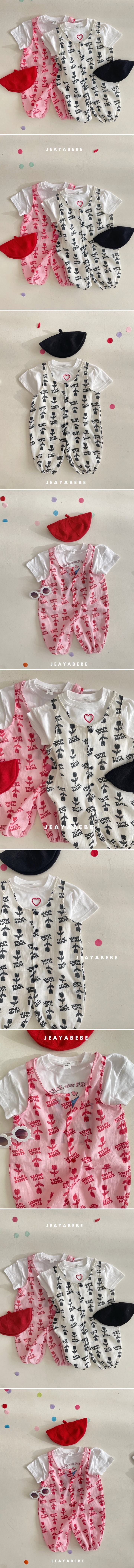 Jeaya & Mymi - Korean Baby Fashion - #babyboutiqueclothing - Tulip Jumpsuit - 2