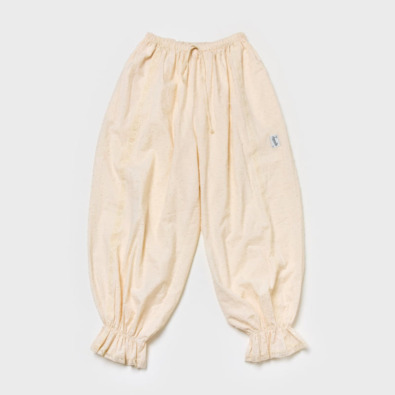 Jejeunosity - Korean Women Fashion - #momslook - Adult Vanilla Frill Pants - 11
