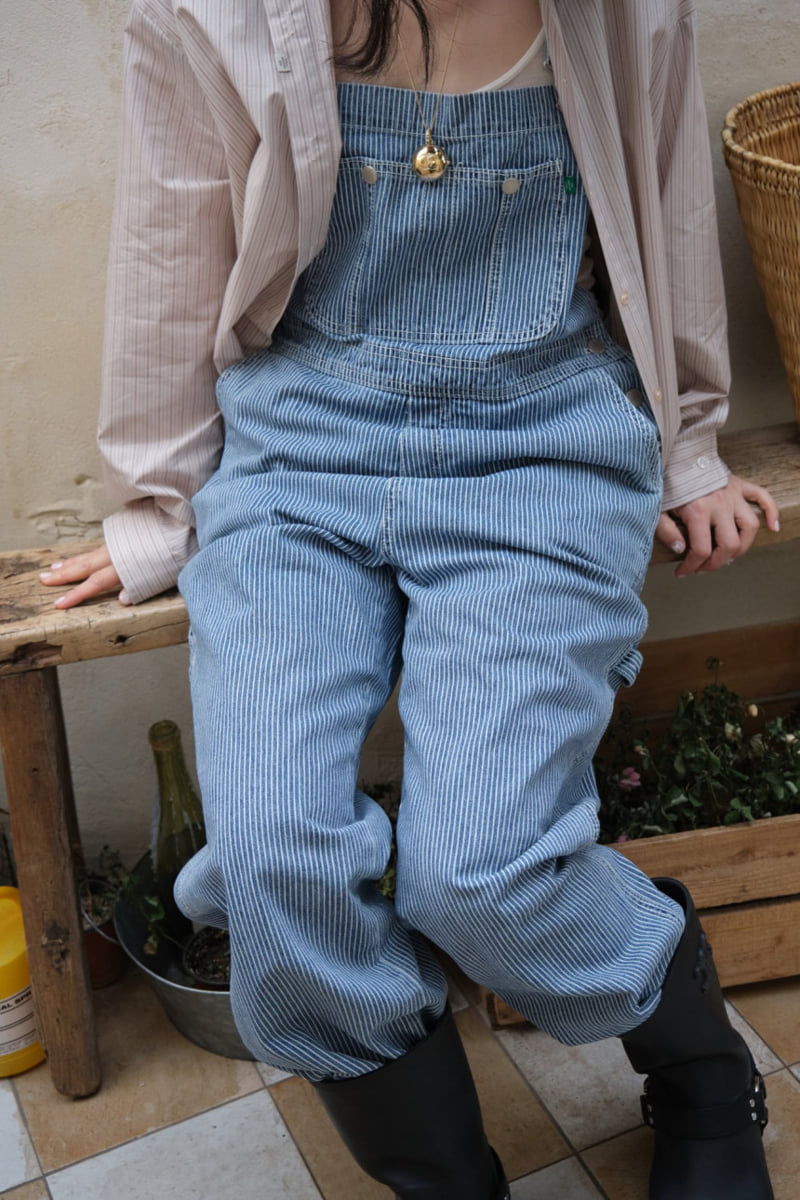 Jejeunosity - Korean Women Fashion - #momslook - Adult Very Long Overalls - 6