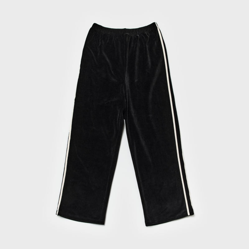 Jejeunosity - Korean Women Fashion - #thelittlethings - Adult Velvet Track Pants - 2