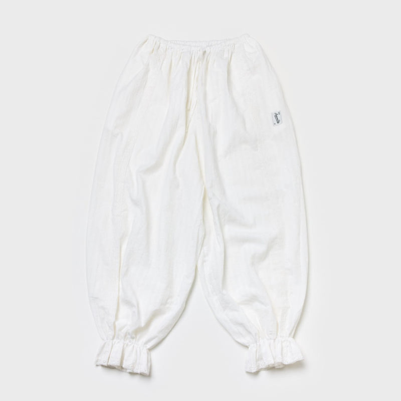 Jejeunosity - Korean Women Fashion - #womensfashion - Adult Vanilla Frill Pants - 2