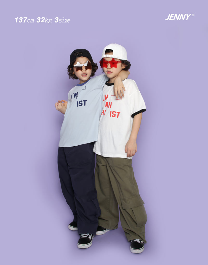 Jenny Basic - Korean Children Fashion - #Kfashion4kids - Artist Tee - 6