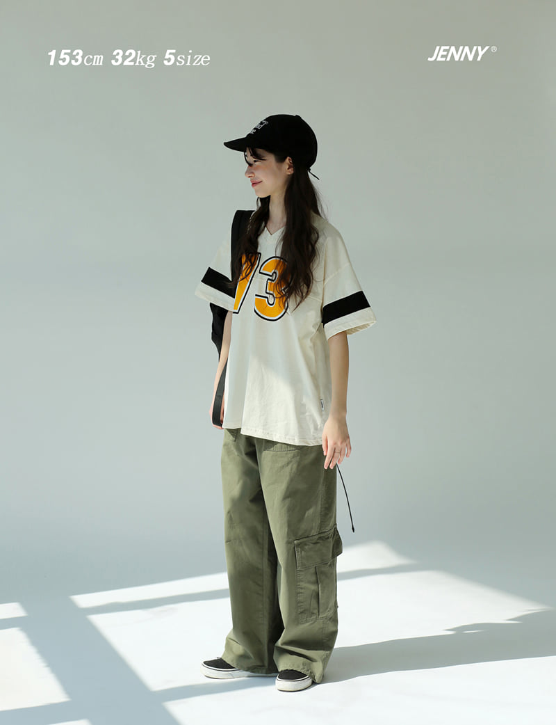 Jenny Basic - Korean Children Fashion - #Kfashion4kids - 73 V-neck Tee - 5