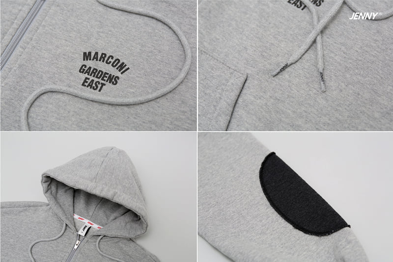 Jenny Basic - Korean Children Fashion - #designkidswear - Brad Hood Zip-up 4-7 - 11