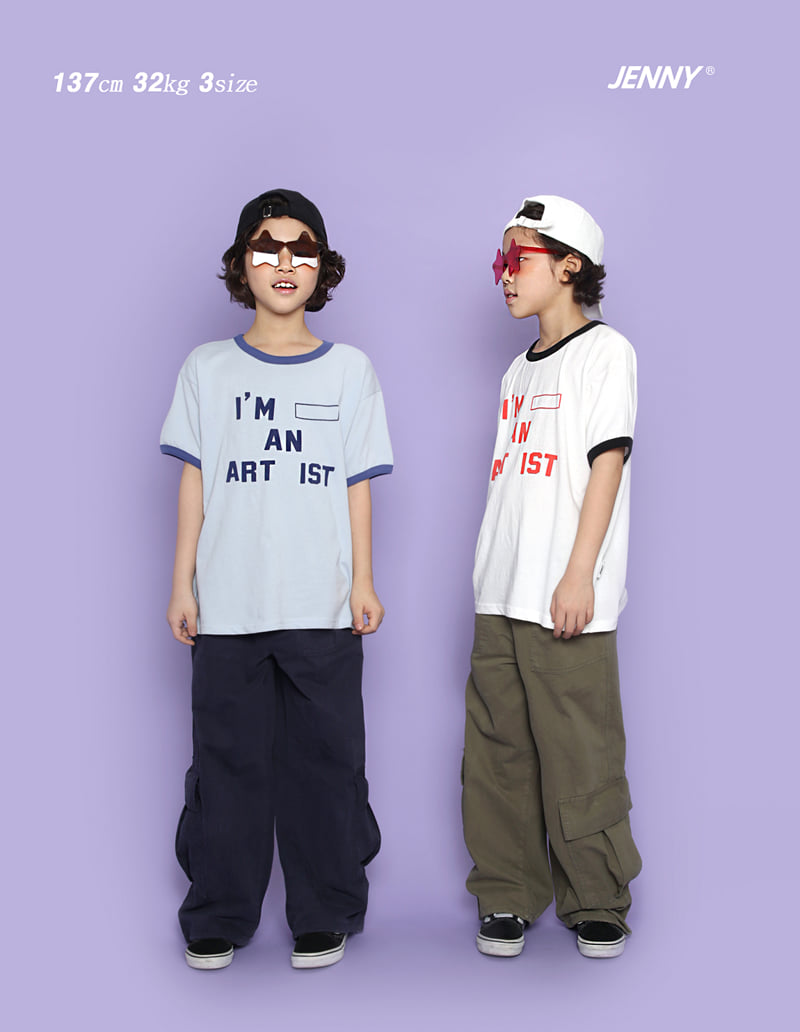 Jenny Basic - Korean Children Fashion - #fashionkids - Artist Tee - 2