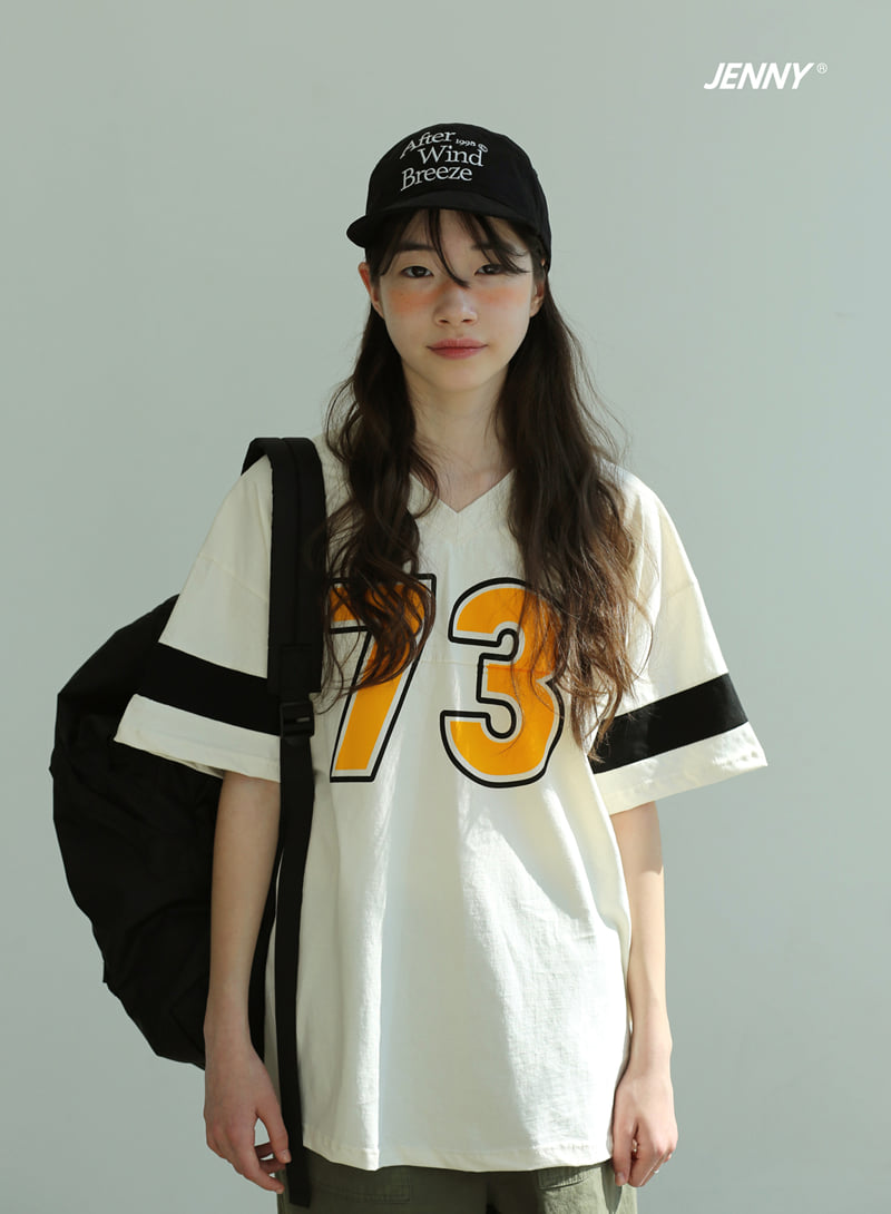 Jenny Basic - Korean Children Fashion - #kidsshorts - 73 V-neck Tee - 2