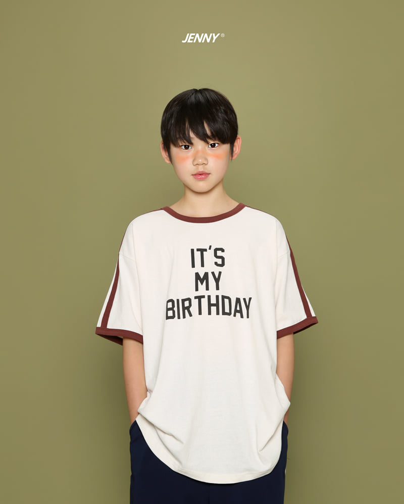 Jenny Basic - Korean Children Fashion - #kidsstore - Birthday Tee - 2