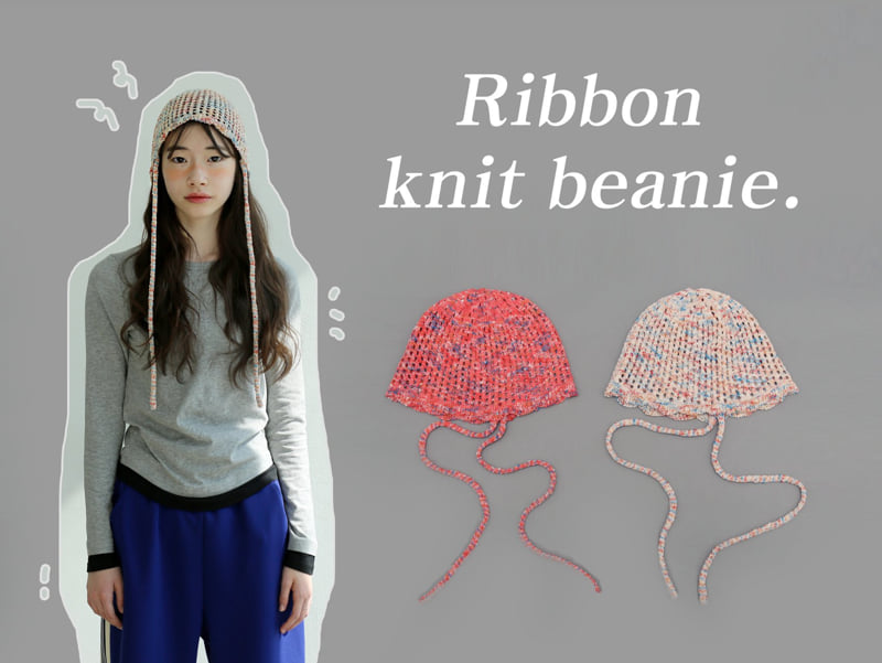 Jenny Basic - Korean Children Fashion - #kidzfashiontrend - Ribbon Knit Beanie