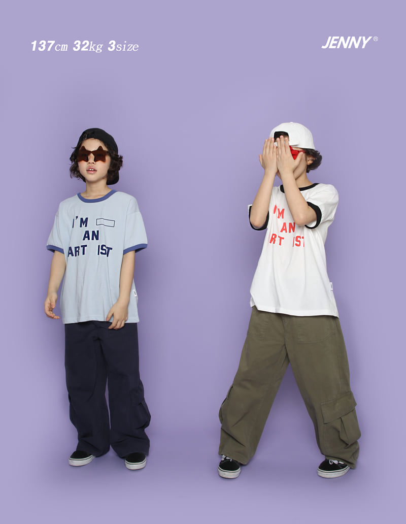 Jenny Basic - Korean Children Fashion - #littlefashionista - Artist Tee - 7