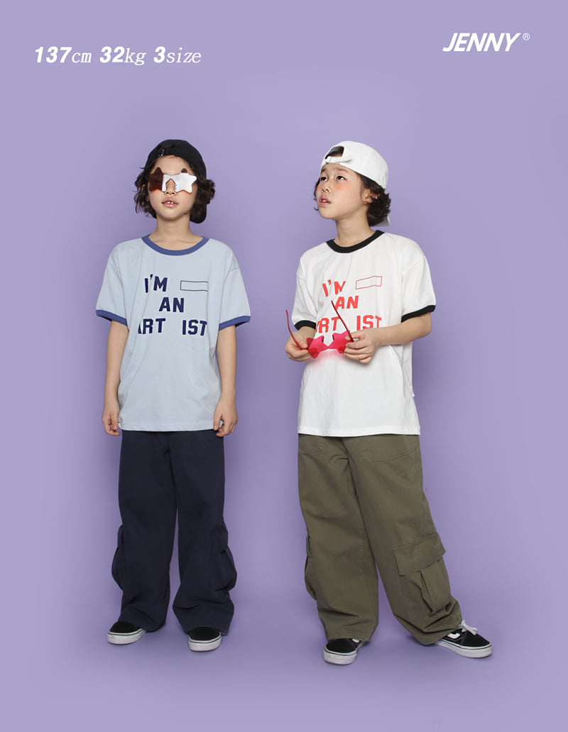 Jenny Basic - Korean Children Fashion - #minifashionista - Artist Tee - 9
