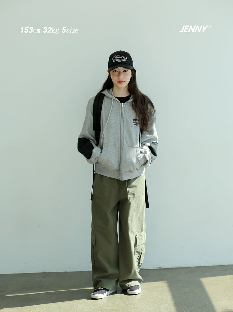 Jenny Basic - Korean Children Fashion - #prettylittlegirls - Brad Hood Zip-up 4-7 - 5