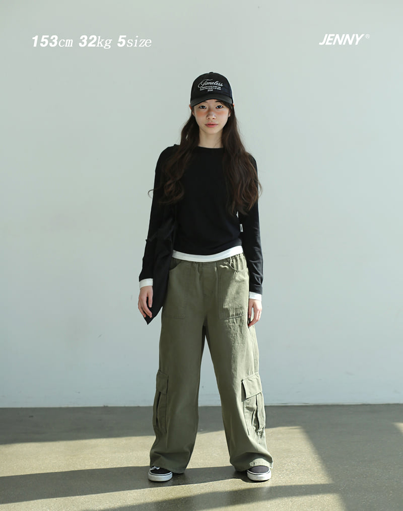 Jenny Basic - Korean Children Fashion - #prettylittlegirls - Layered Tee 4-7 - 3