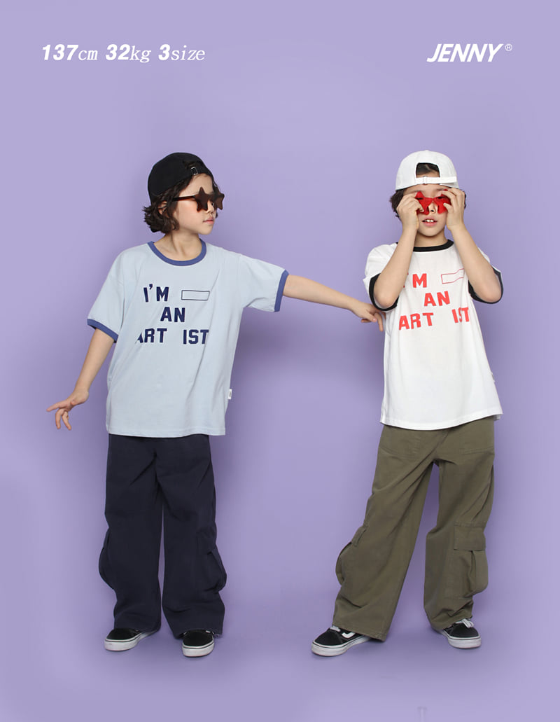Jenny Basic - Korean Children Fashion - #prettylittlegirls - Artist Tee - 10