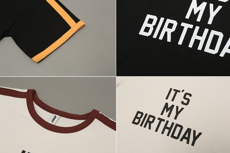 Jenny Basic - Korean Children Fashion - #stylishchildhood - Birthday Tee - 11