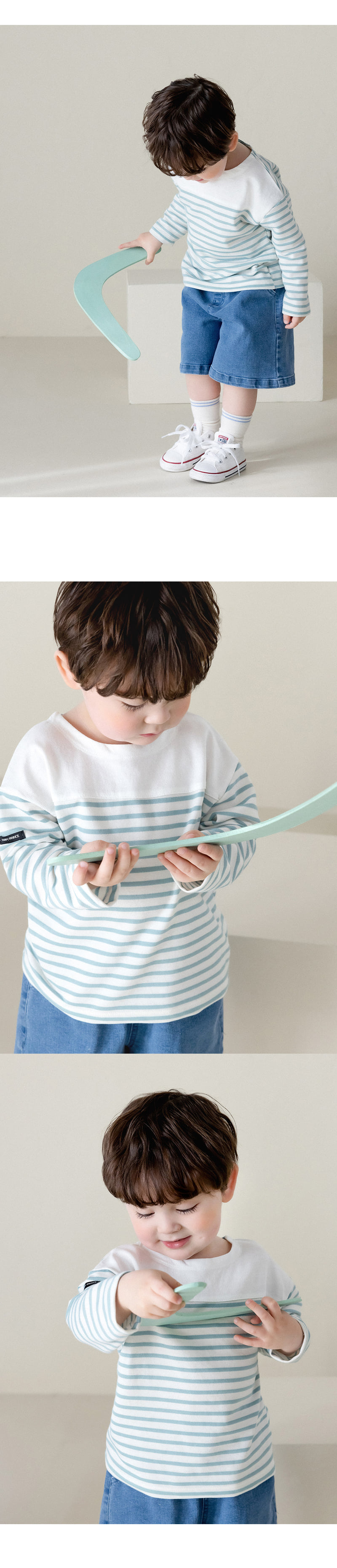 Kids Clara - Korean Baby Fashion - #babyboutique - Pli Baby Long Sleeve Tee - 2