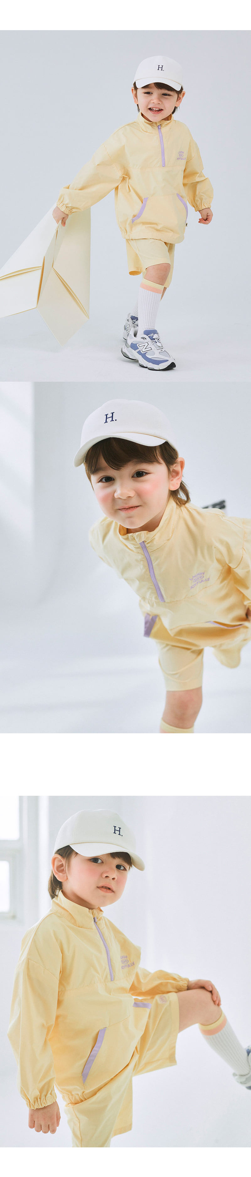 Kids Clara - Korean Baby Fashion - #smilingbaby - Lollipop Anorak Set-up - 4