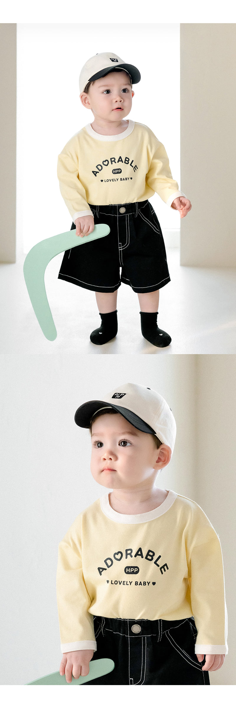 Kids Clara - Korean Baby Fashion - #babyboutiqueclothing - Andew Baby Tee - 2