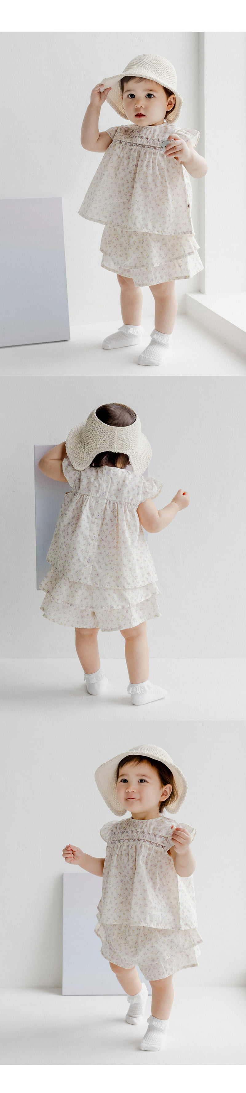 Kids Clara - Korean Baby Fashion - #babyboutique - Helio Lace Summer Baby Socks (set of 5) - 4