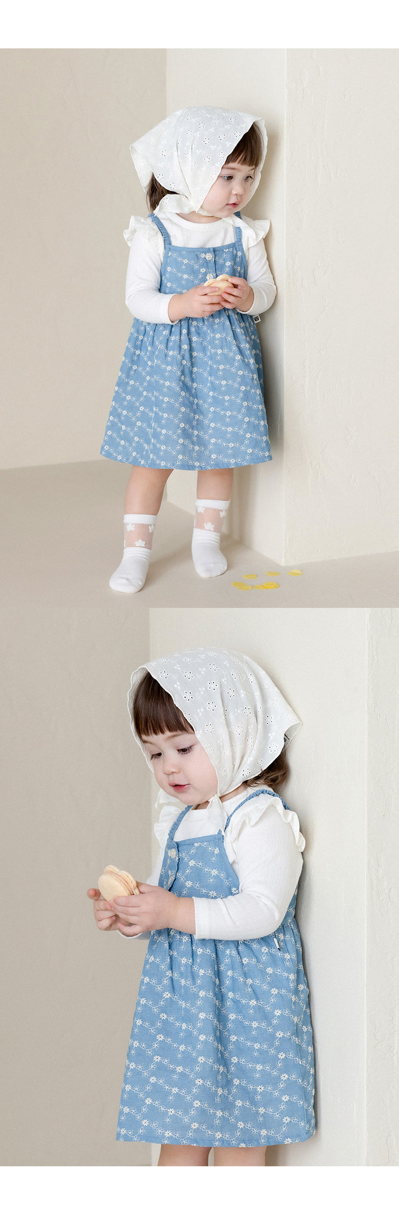 Kids Clara - Korean Baby Fashion - #babyboutiqueclothing - Rev Bustier Mini Baby One-piece - 4