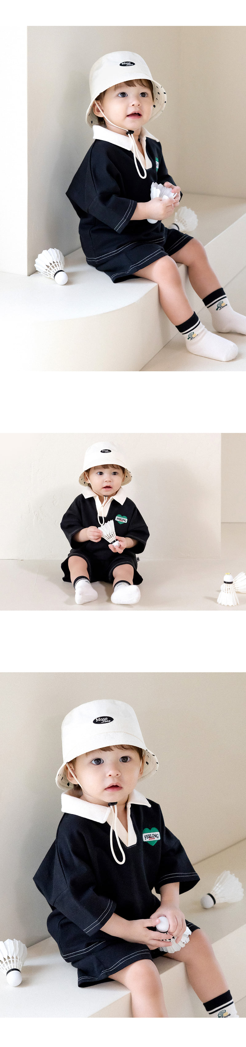 Kids Clara - Korean Baby Fashion - #babyclothing - Dunst Baby Set-up - 2