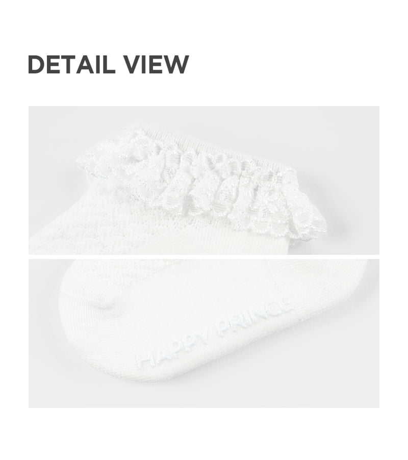 Kids Clara - Korean Baby Fashion - #babyclothing - Helio Lace Summer Baby Socks (set of 5) - 5
