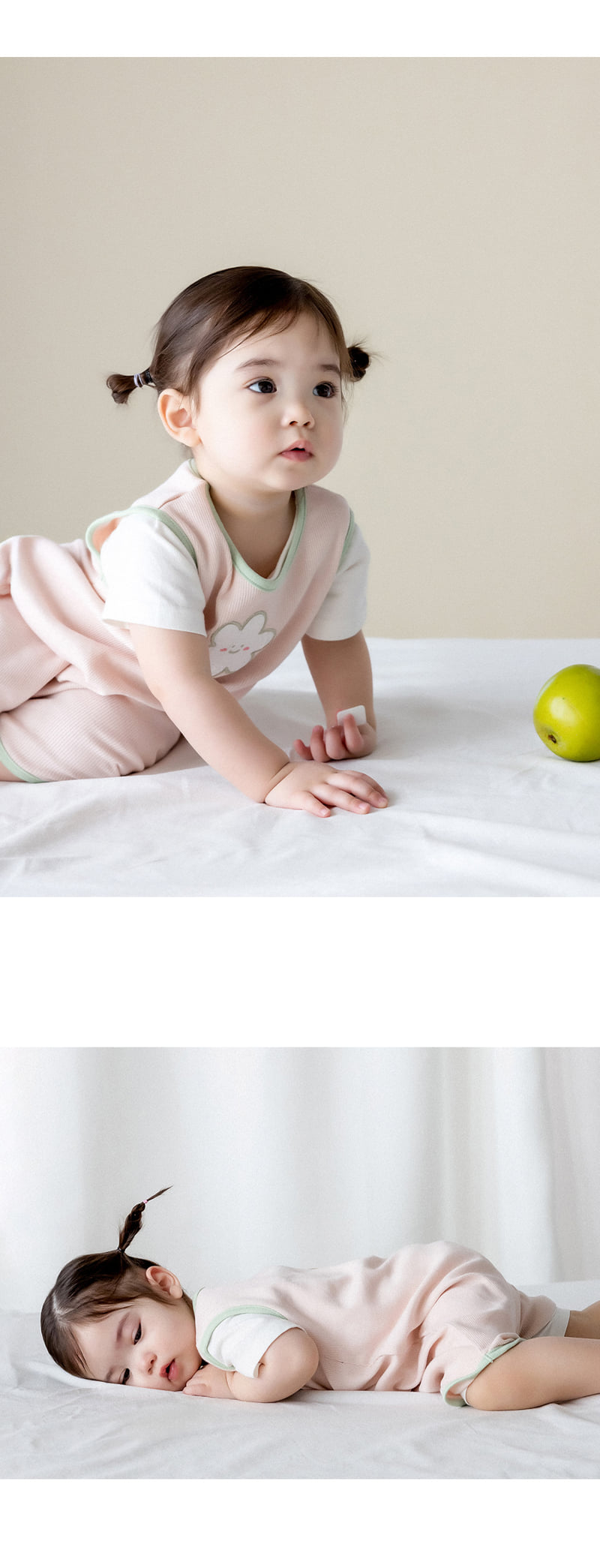 Kids Clara - Korean Baby Fashion - #babyclothing - Luri Baby Sleep Vest - 2