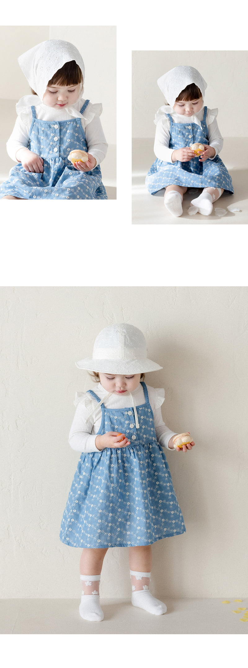 Kids Clara - Korean Baby Fashion - #babyfashion - Rev Bustier Mini Baby One-piece - 5