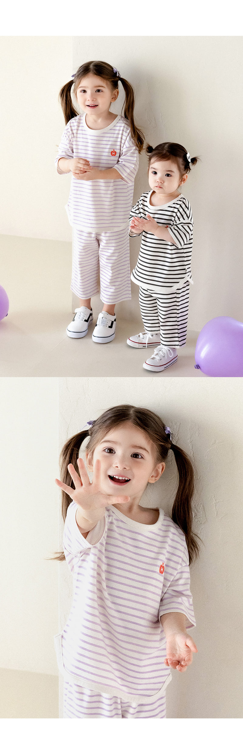 Kids Clara - Korean Baby Fashion - #babyclothing - Luiden Baby Top Bottom Set - 4