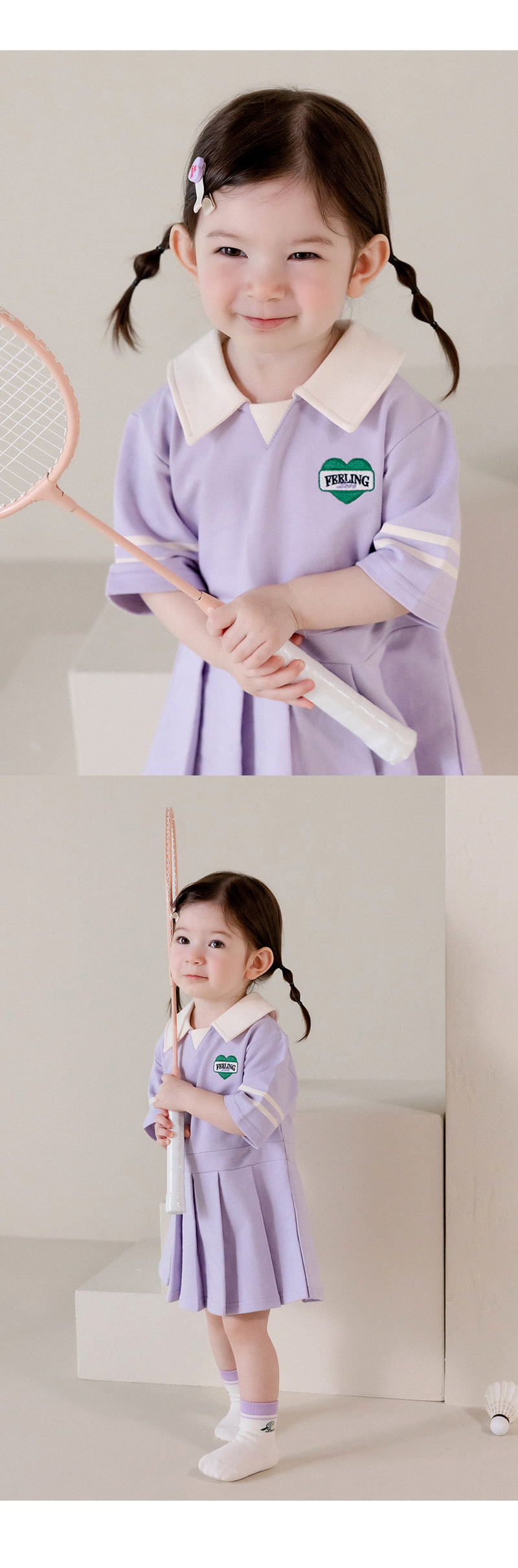 Kids Clara - Korean Baby Fashion - #babyfashion - Dunst Baby One-piece - 2