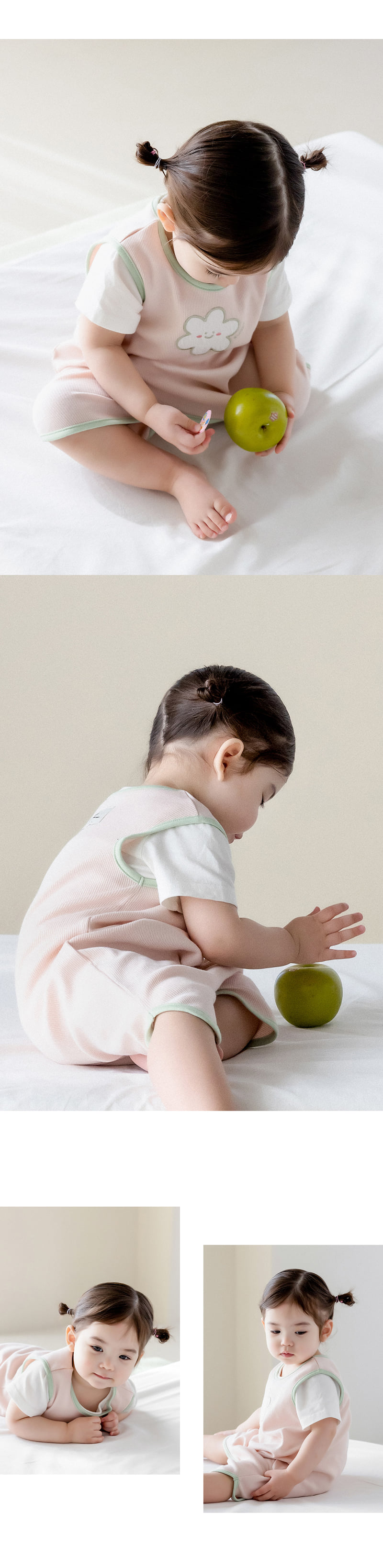Kids Clara - Korean Baby Fashion - #babyfashion - Luri Baby Sleep Vest - 3