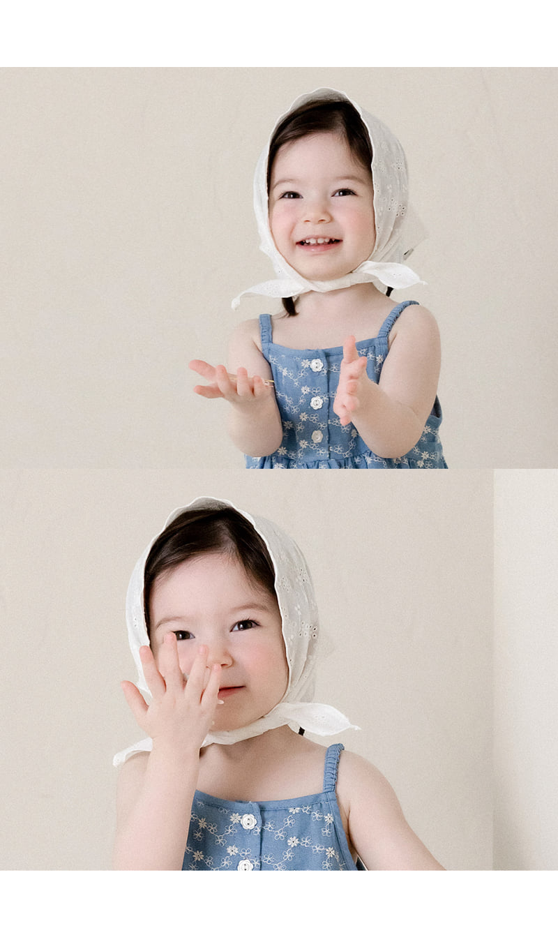 Kids Clara - Korean Baby Fashion - #babyfever - Rev Baby Hair Kerchief (set of 5) - 3