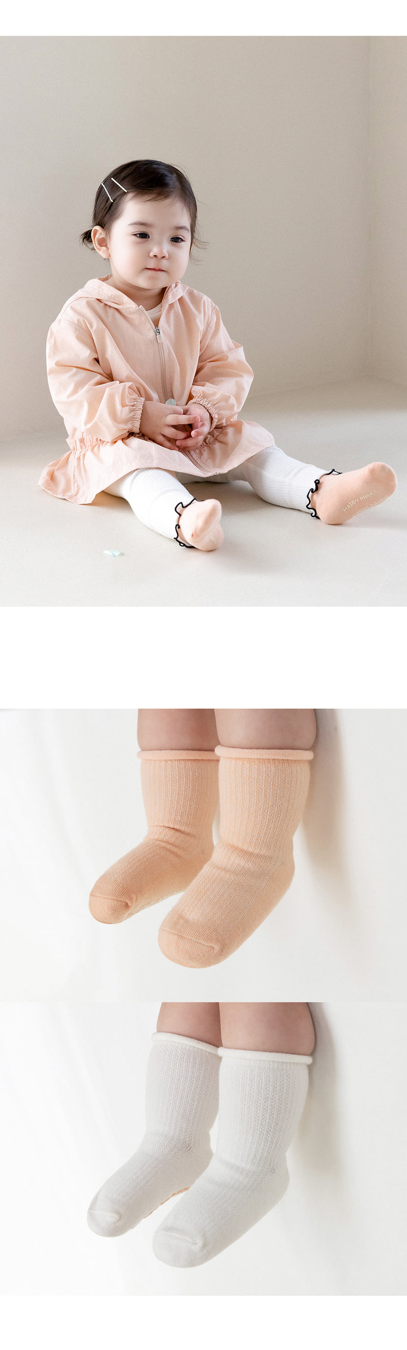 Kids Clara - Korean Baby Fashion - #babyfever - Rex Summer Rolling Socks (set of 5) - 2