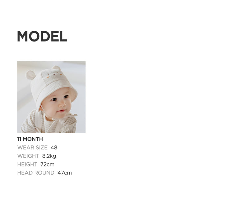 Kids Clara - Korean Baby Fashion - #babyfever - Ismel Baby Bucket Hat - 9