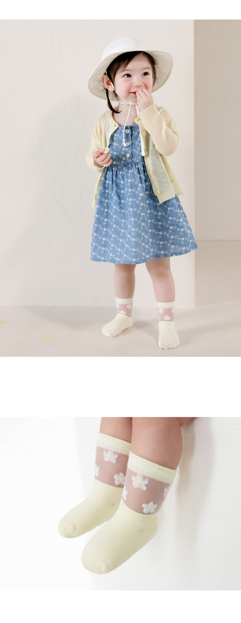 Kids Clara - Korean Baby Fashion - #babygirlfashion - Rosie Ice Baby Socks (set of 5) - 2