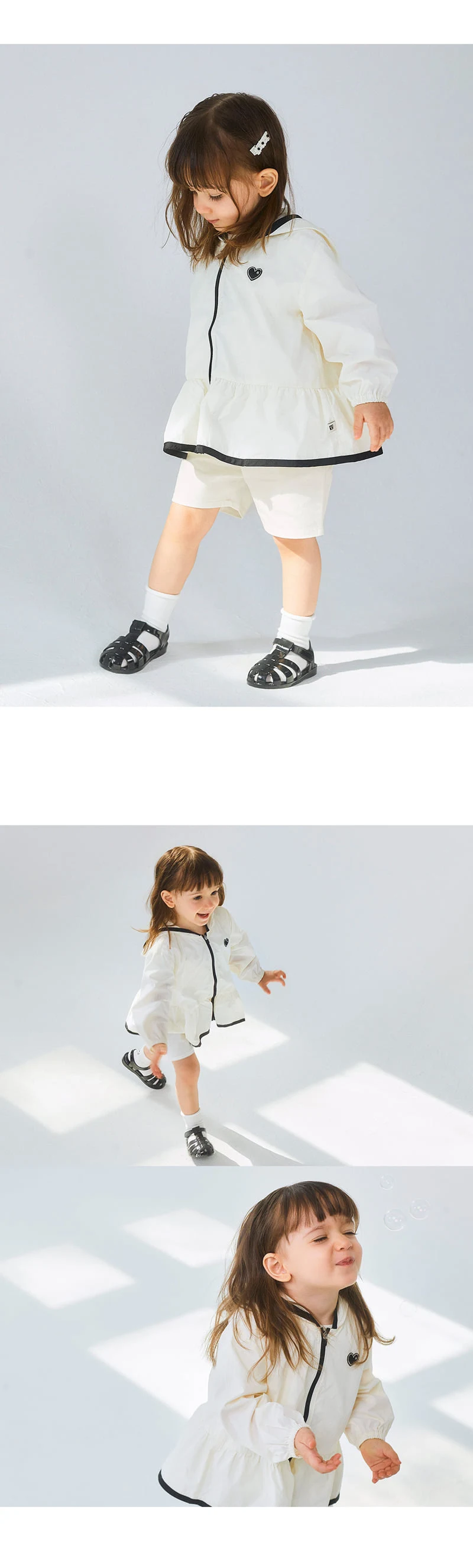 Kids Clara - Korean Baby Fashion - #babygirlfashion - Lanua Baby Windbreaker Jumper - 2