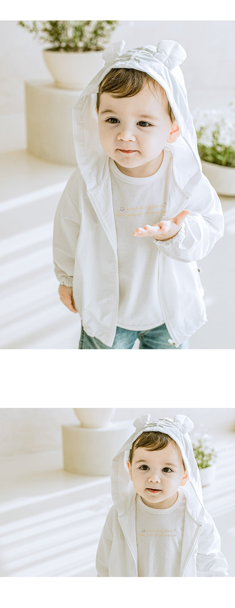 Kids Clara - Korean Baby Fashion - #babylifestyle - Want Baby Windbreaker Jumper - 2