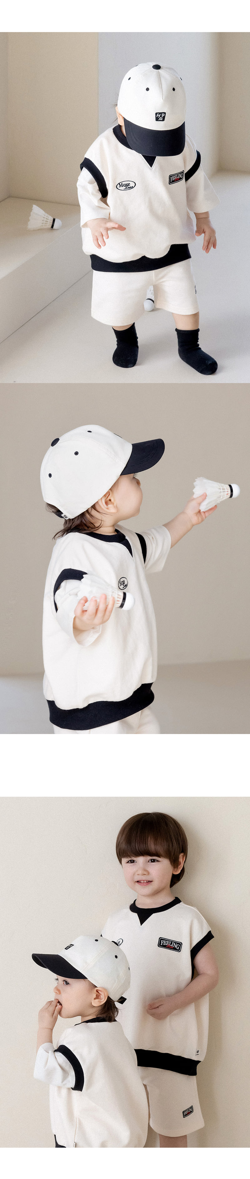 Kids Clara - Korean Baby Fashion - #babyoninstagram - Port Vest Set-up - 3