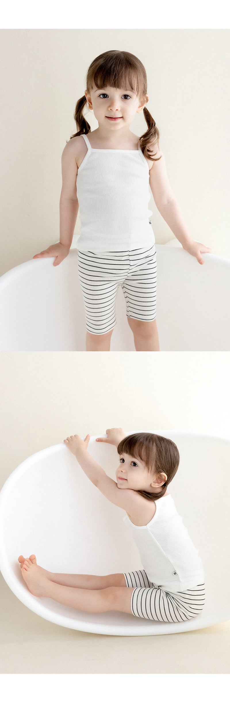Kids Clara - Korean Baby Fashion - #babyoninstagram - Morang Rib Easywear - 6
