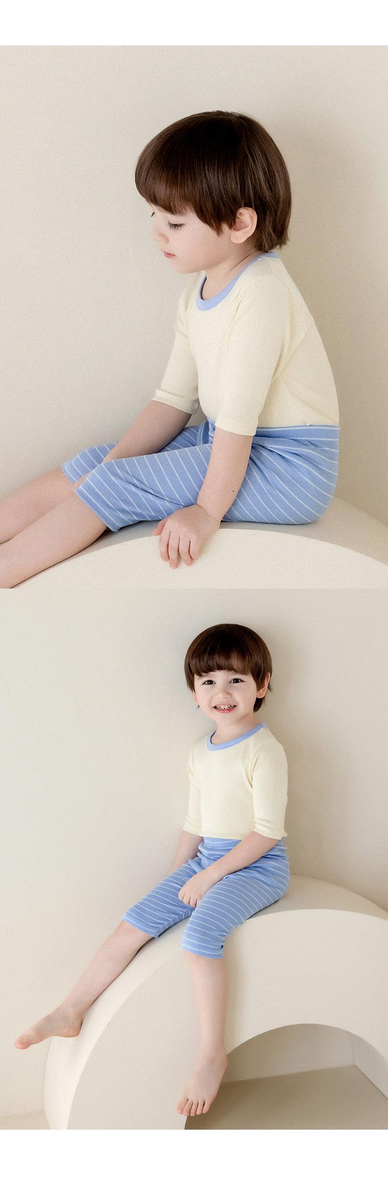 Kids Clara - Korean Baby Fashion - #babyoninstagram - Fran Rib Easywear - 5