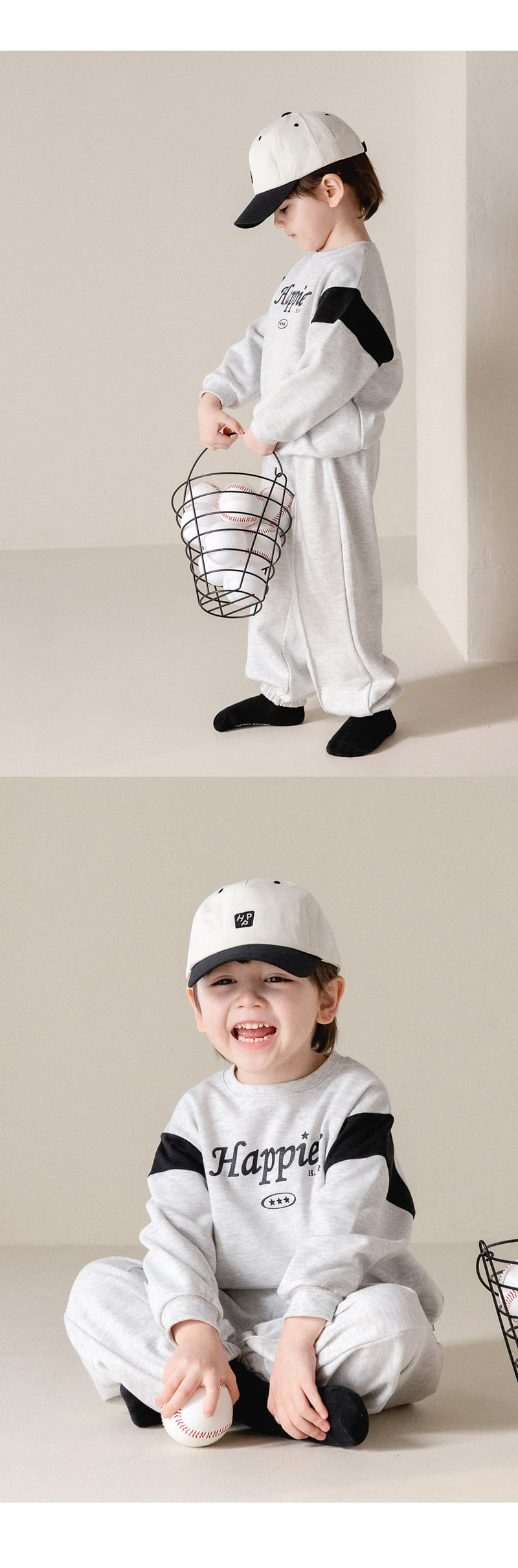 Kids Clara - Korean Baby Fashion - #babyootd - HPP Baby Ball Cap - 3
